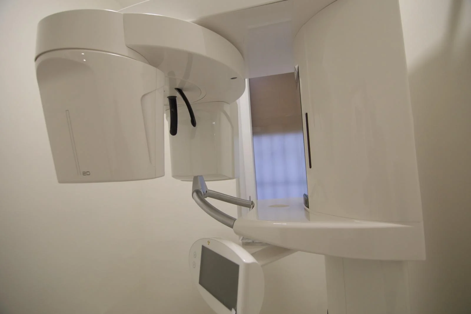 Dettaglio dell’apparecchiatura radiografica dello studio